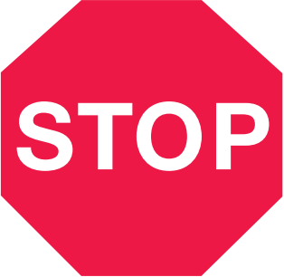 Traffic Stop Sign