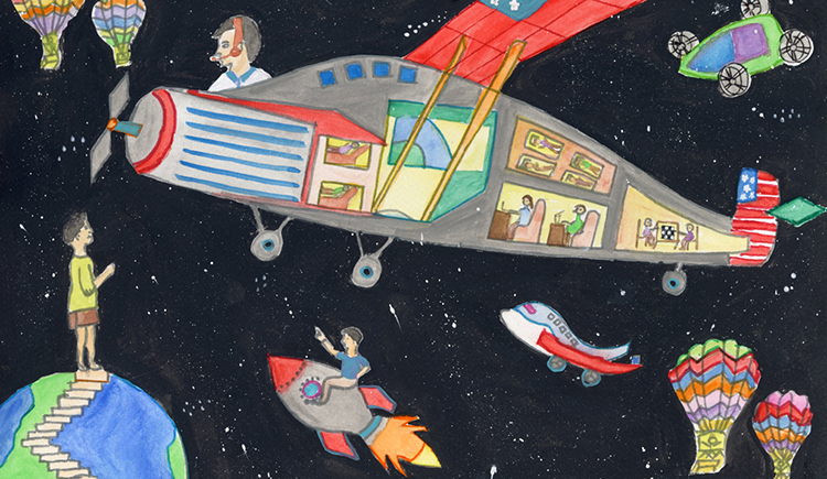 Sudeep Asam of Morrisville Elementary created this first-place winning entry in the 2022 Junior Division.