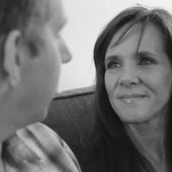 Photo of Jenny and Jeremy Bruns. Click to watch video.