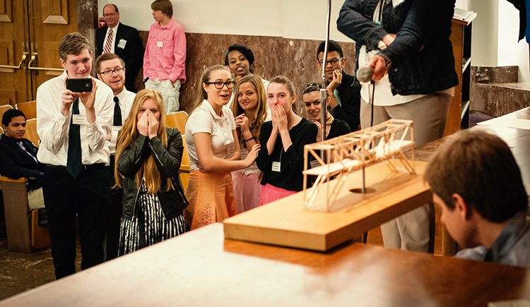 NCDOT Model Bridge Building Competition