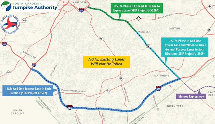 Open Houses Scheduled for I-485 Express Lanes Project