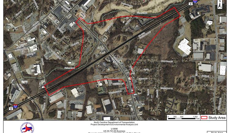 Public Meeting for Proposed Interchange Reconstruction in High Point