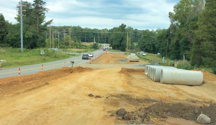 Work Advancing on Skeet Club Road Project in High Point