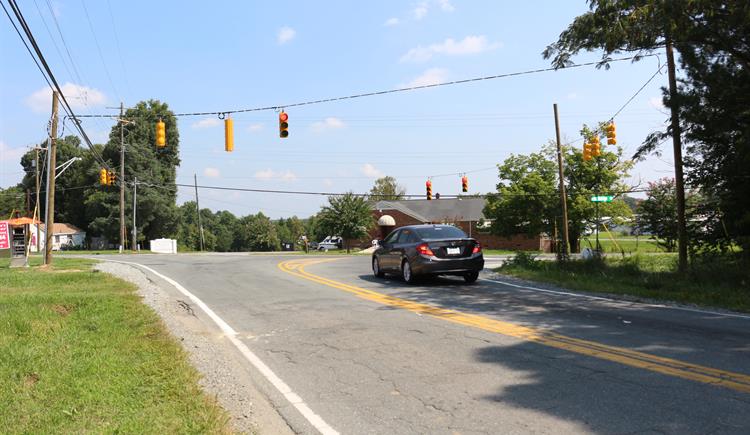 New Signal at Burch Bridge Road and Flora Avenue in Alamance County