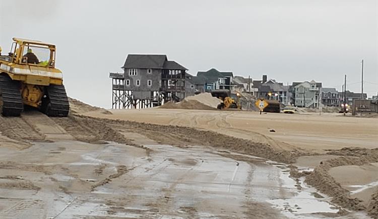 Officials Hope to Reopen Hatteras Section of N.C. 12 by Wednesday