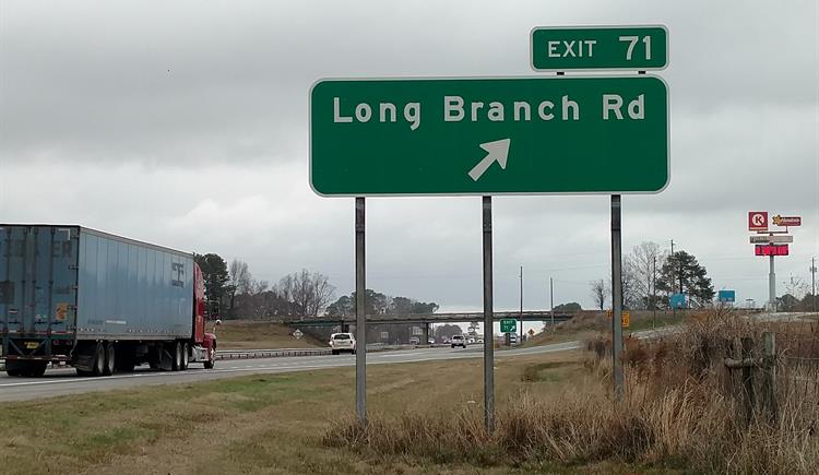 Long Branch Road exit over I-95 to close and be rebuilt