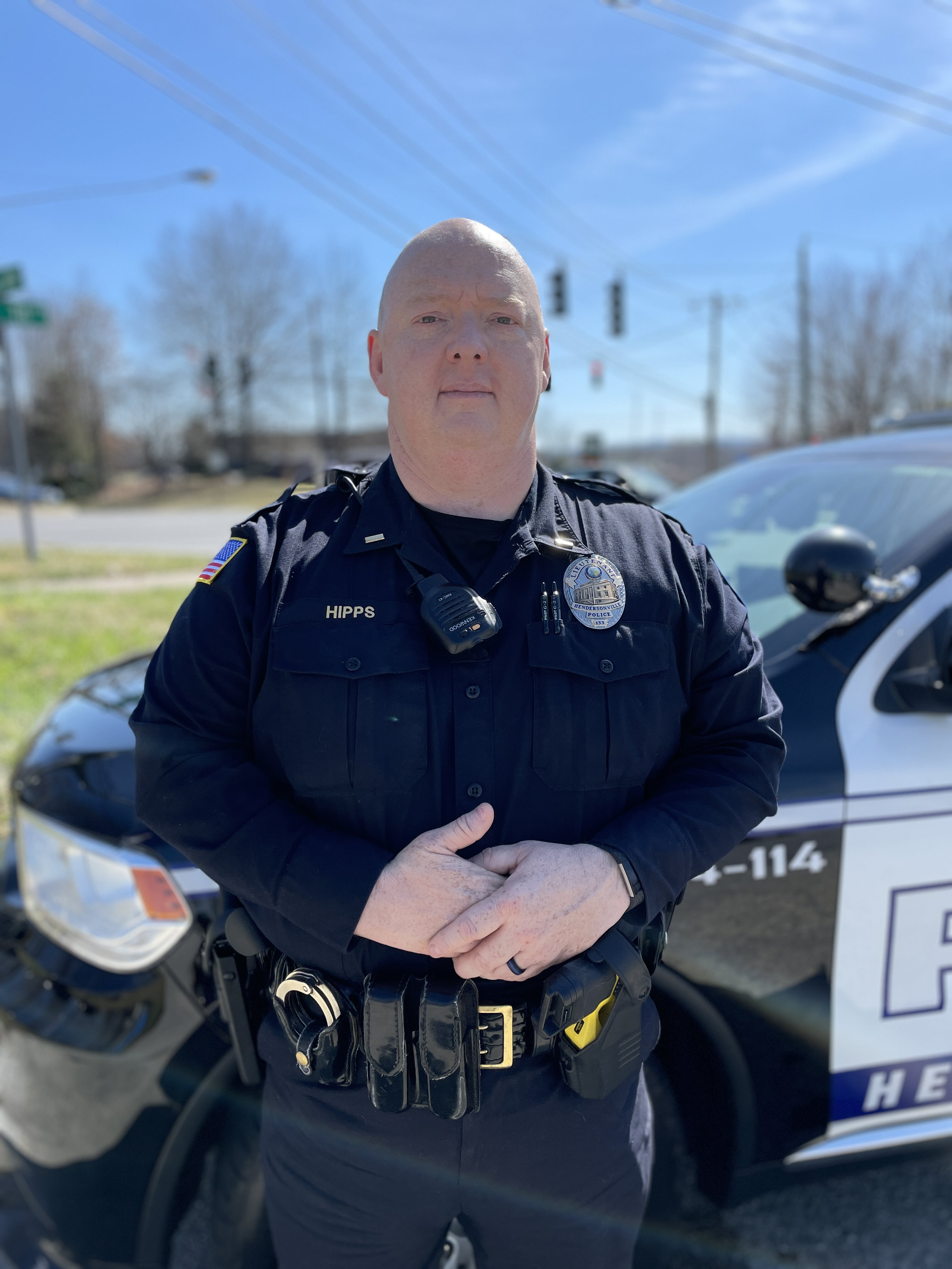 Sgt. Kenneth Hipps of the Hendersonville Police Department