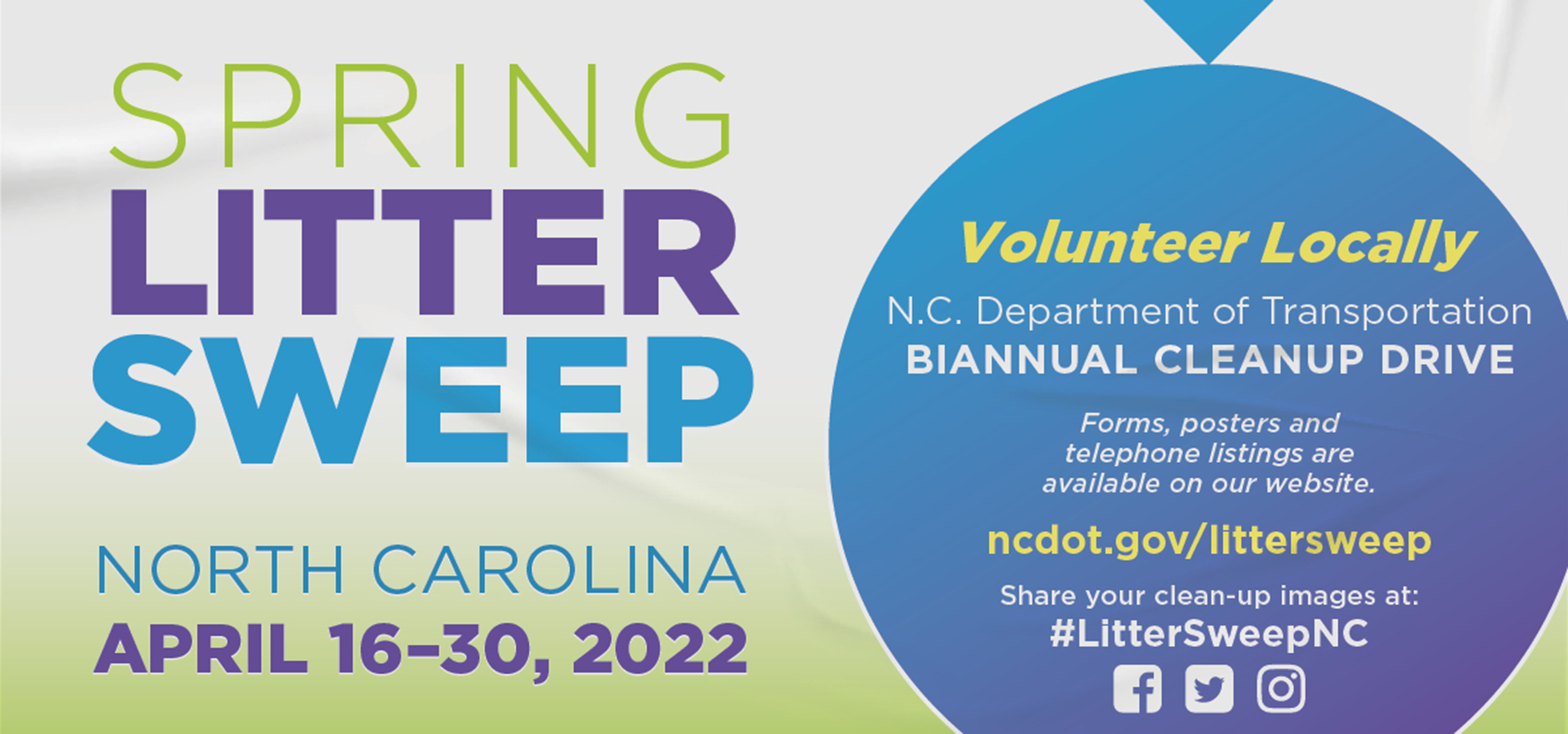 Spring Litter Sweep 