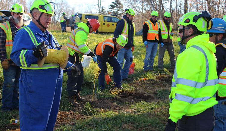Mark Scott leads explosive technical training in Avery County