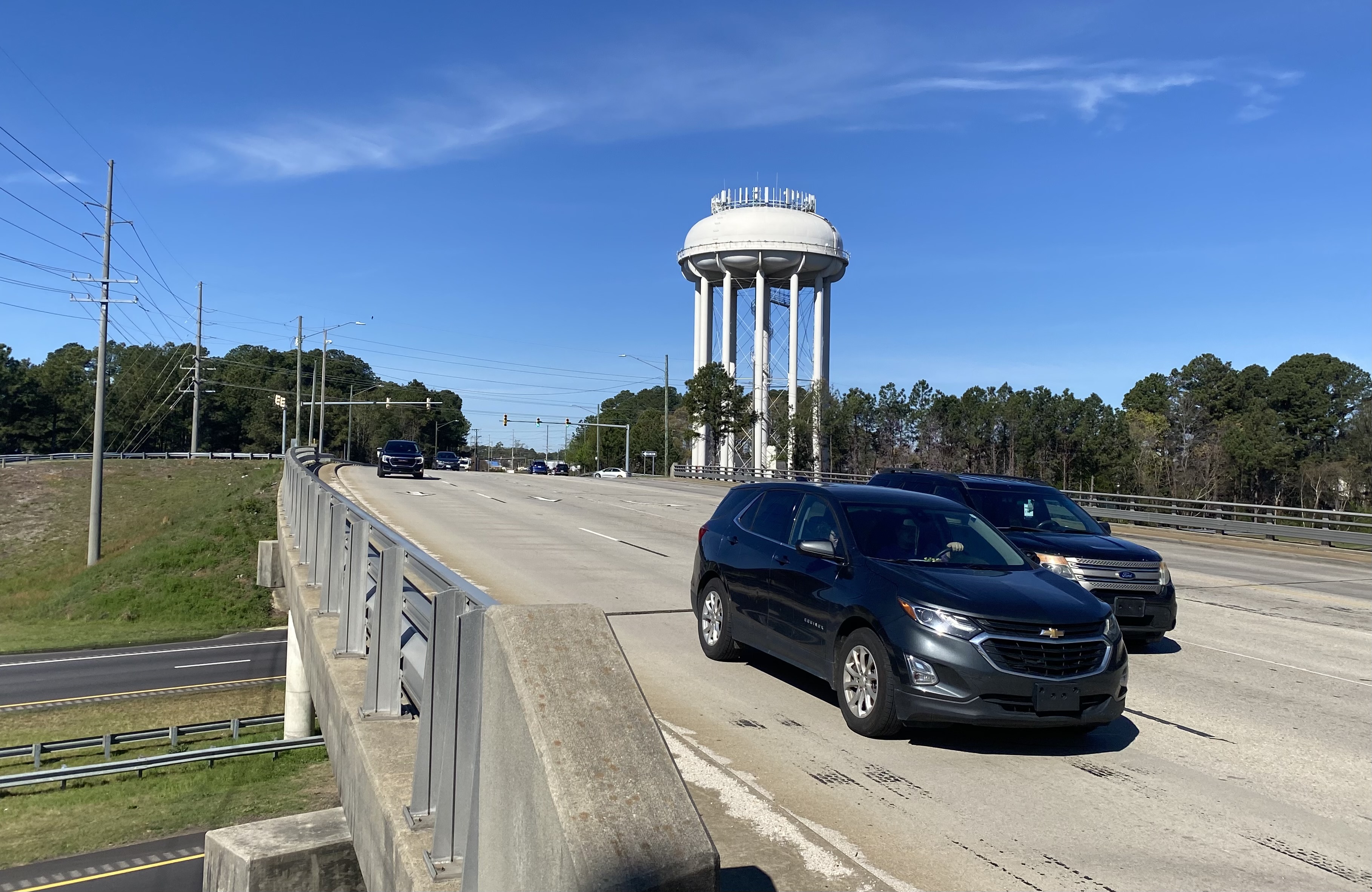 Cliffdale Road bridge spanning All American
