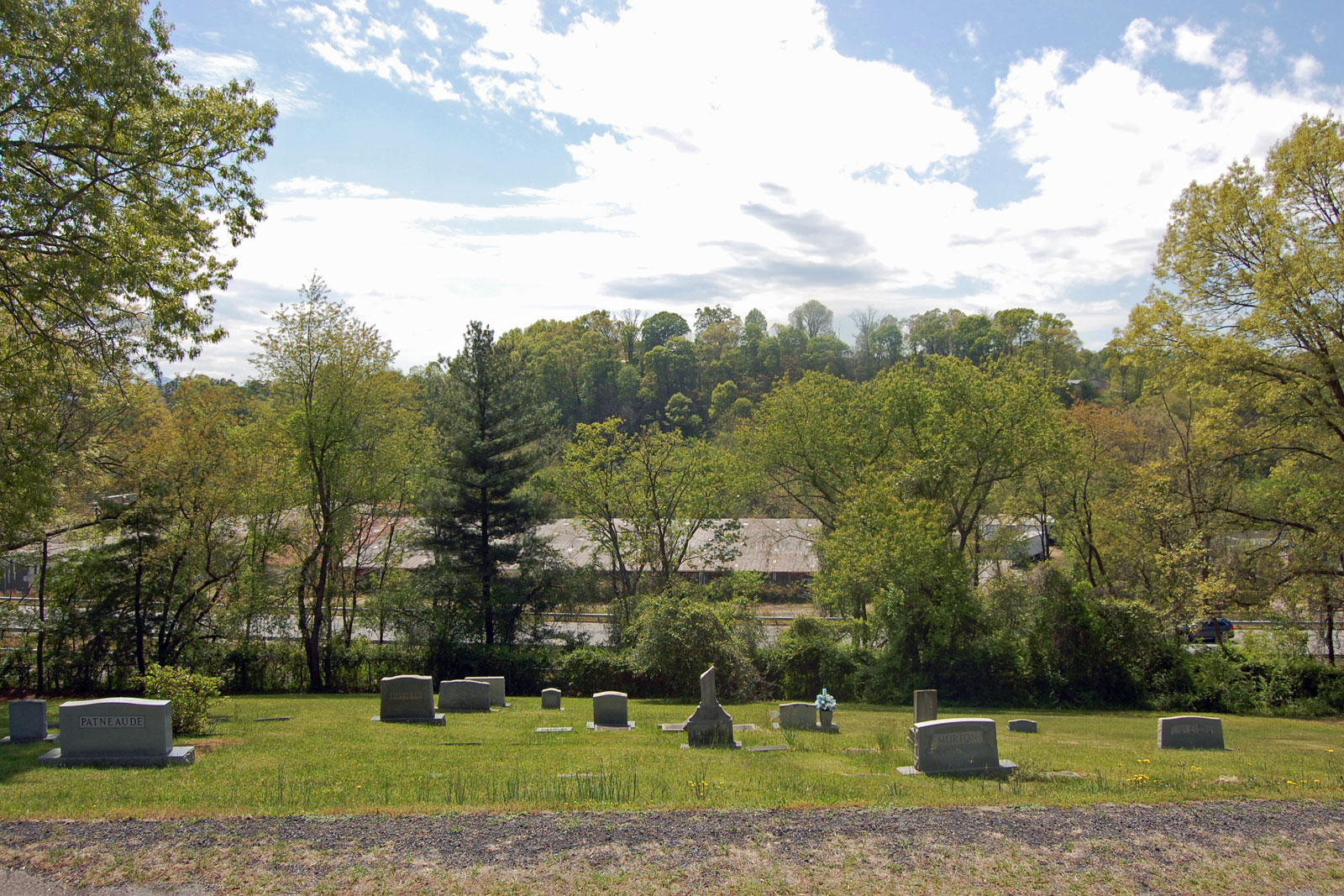 Riverside Cemetery viewpoint 2 existing