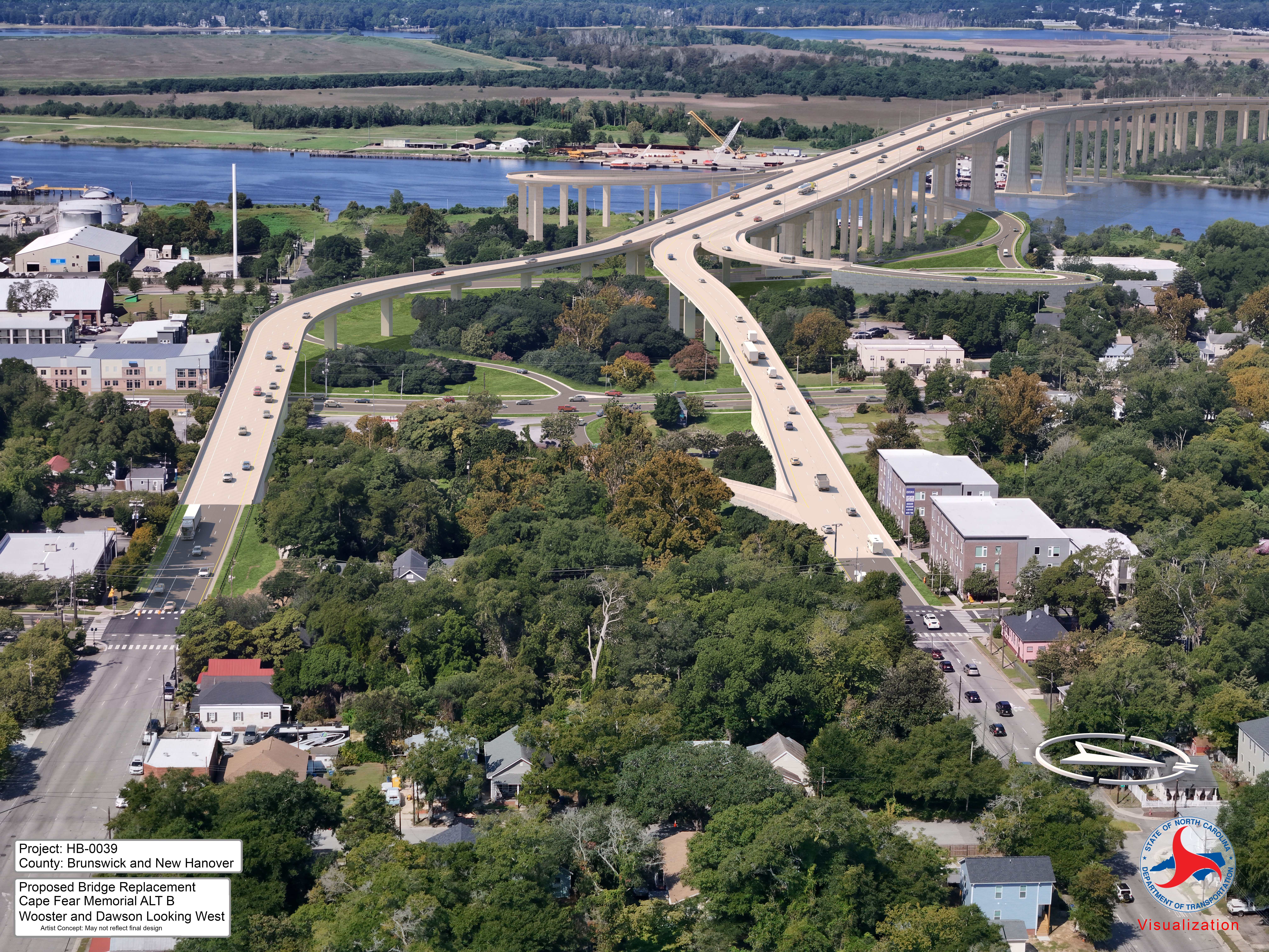 Alternative B Final for the Cape Fear Menorial Bridge