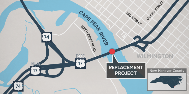 Cape Fear Memorial Bridge Replacement