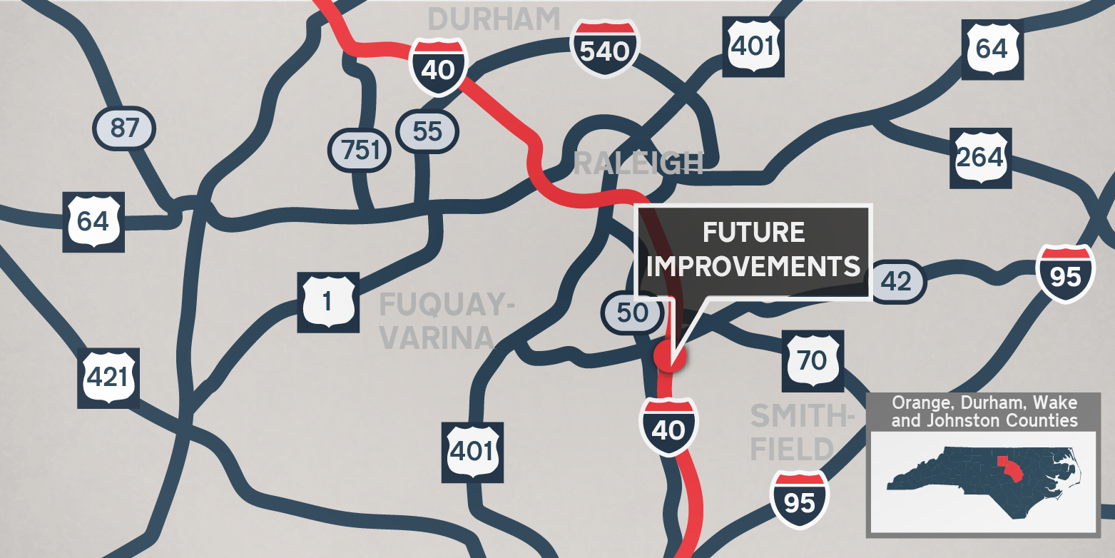 I-40 Corridor: Triangle Improvements 