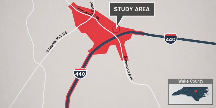 I-440 Interchange Improvements at Glenwood Avenue