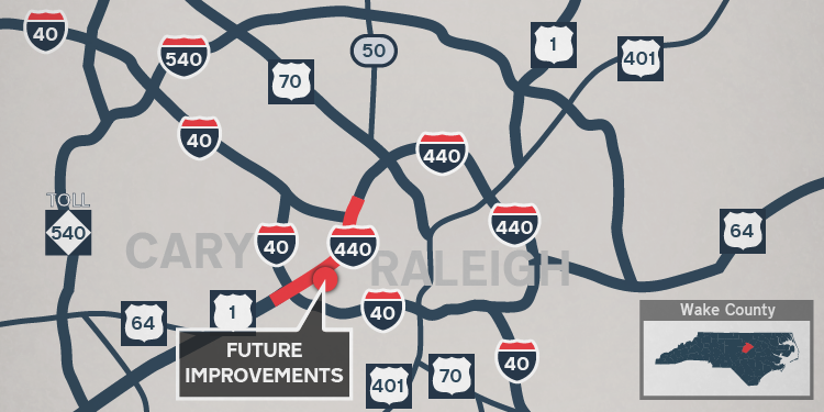 I-440 & Blue Ridge Road Improvements