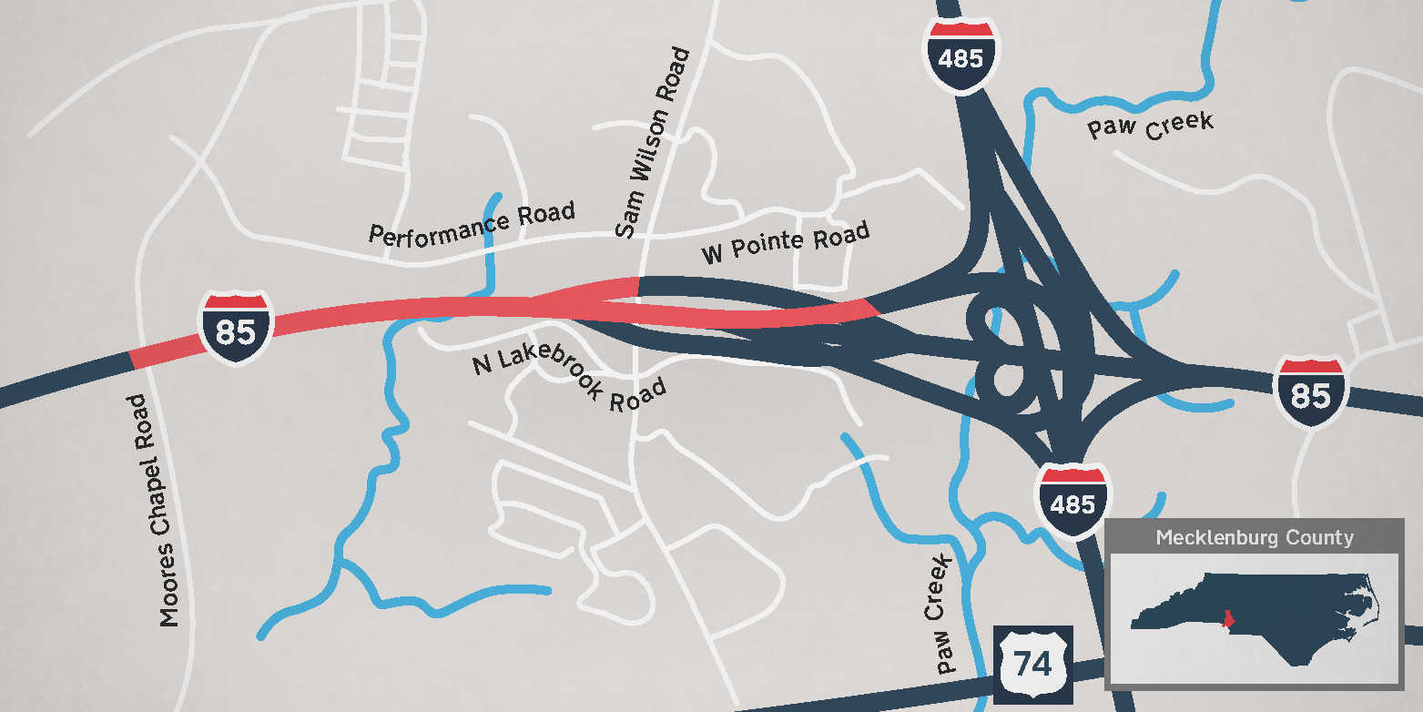 I-85/I-485 Interchange Improvements