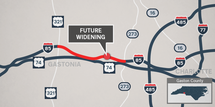 I-85 Widening - Gaston County