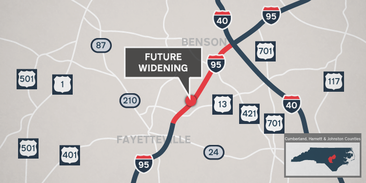 I-95 Widening North of Fayetteville 