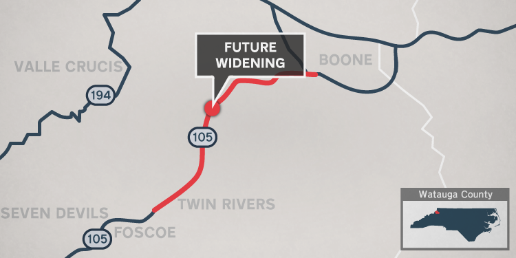N.C. 105 Widening