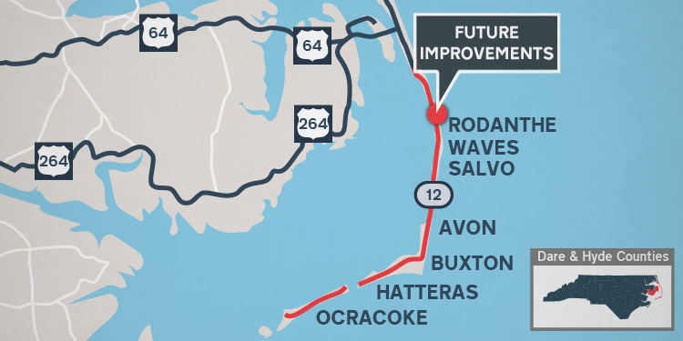 N.C. 12 Improvements South of Rodanthe