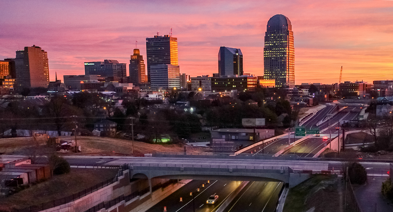 Metropolitan skyline