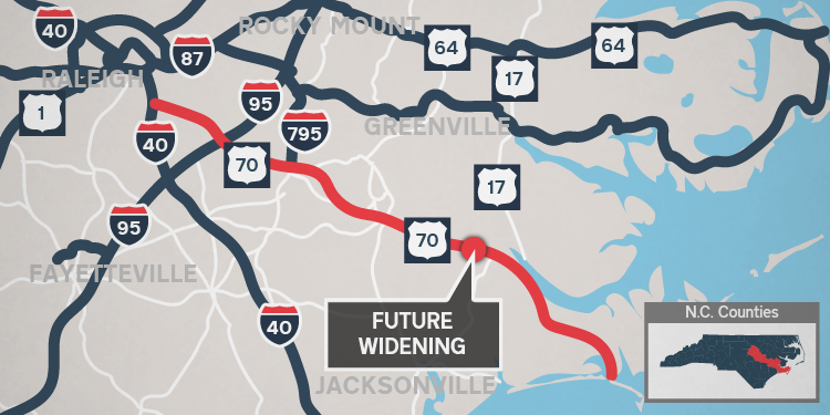U.S. 70 Corridor Improvements