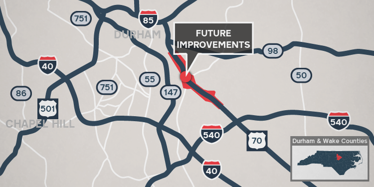 U.S. 70 Improvements in Durham