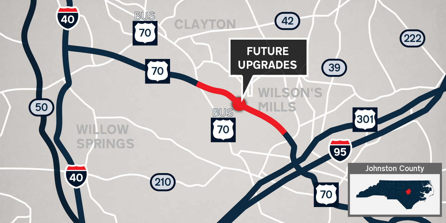U.S. 70 Upgrade in Wilson’s Mills