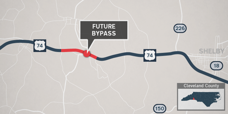 U.S. 74 Shelby Bypass