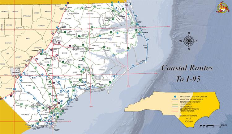 Coastal Evacuation Routes