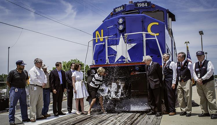 NC By Train Christens New Daily Trip Between Charlotte and Raleigh
