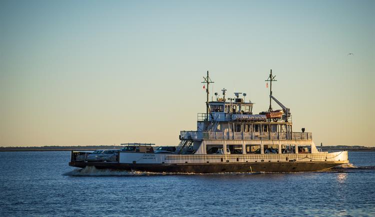 Ferry on the Cape Fear River